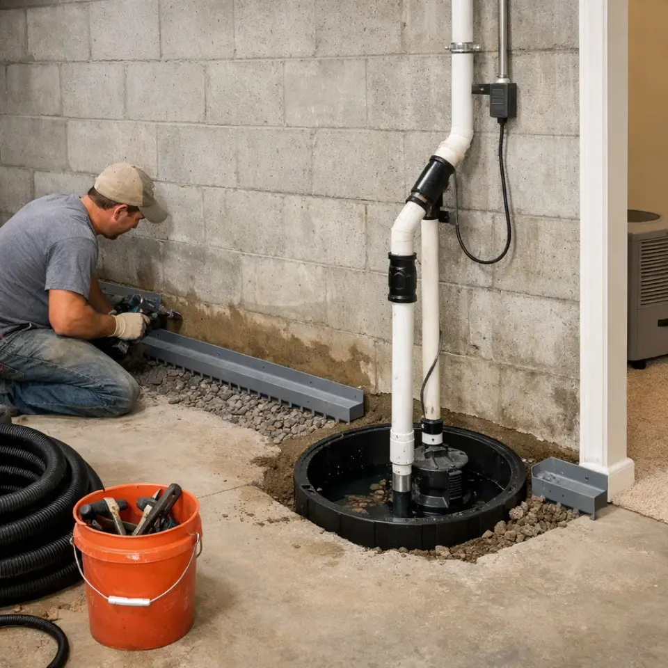 foundation repair in Dumfries, VA