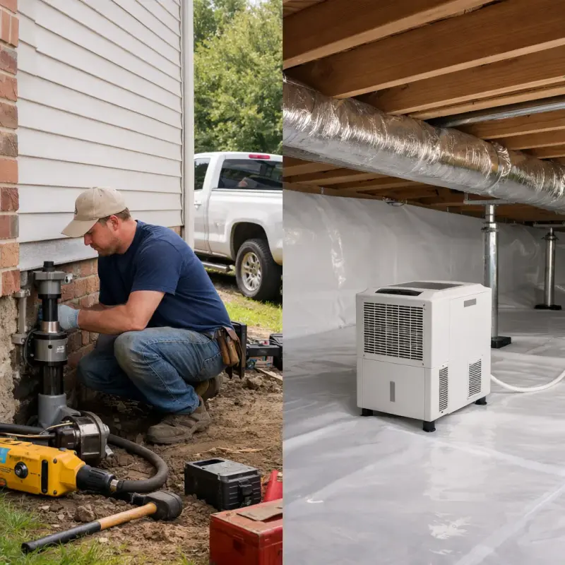 Crawl Space Encapsulation Stafford