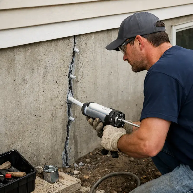 Foundation Crack Repair Stafford