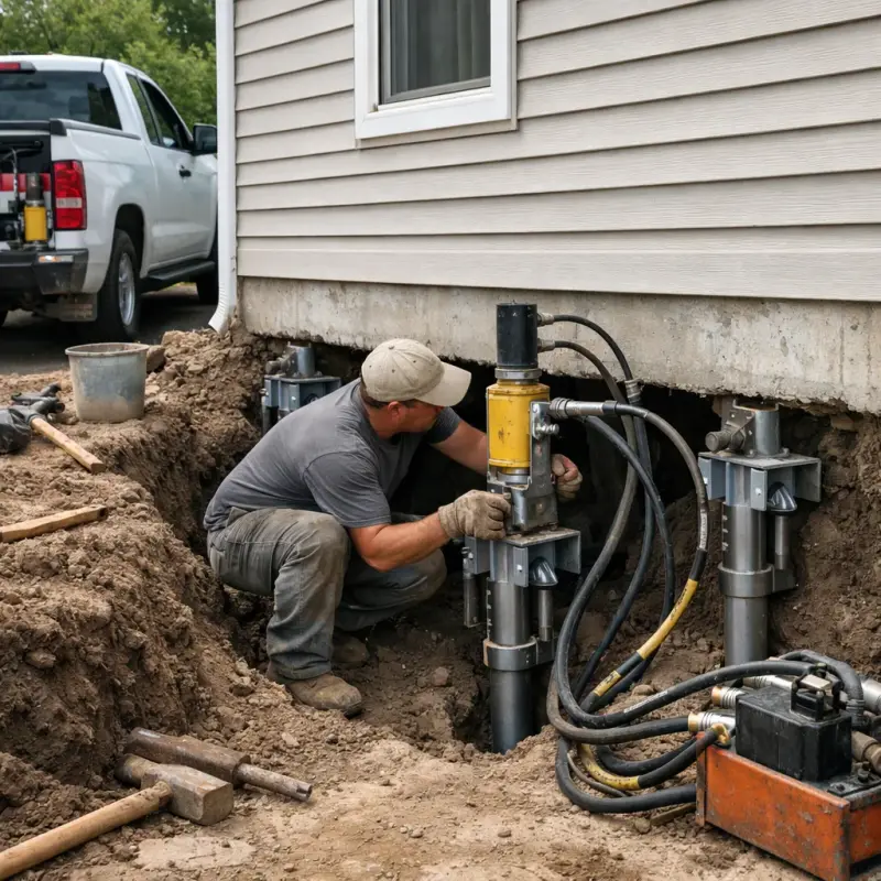Foundation Piering Stafford
